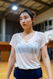 防災訓練後の体育館で元新体操選手のシングルマザーと激しい抱擁の夜